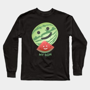 Watermelon Funny Long Sleeve T-Shirt